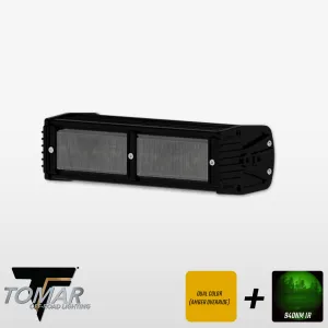 10" TRX Series Dual-Color Infrared LED Light Bar (White, IR, & Amber)