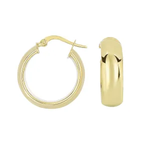 14K Gold Hoop Earrings