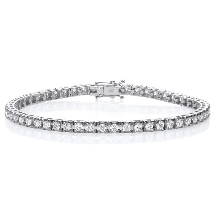 1ct Tennis Bracelet - 18ct Gold