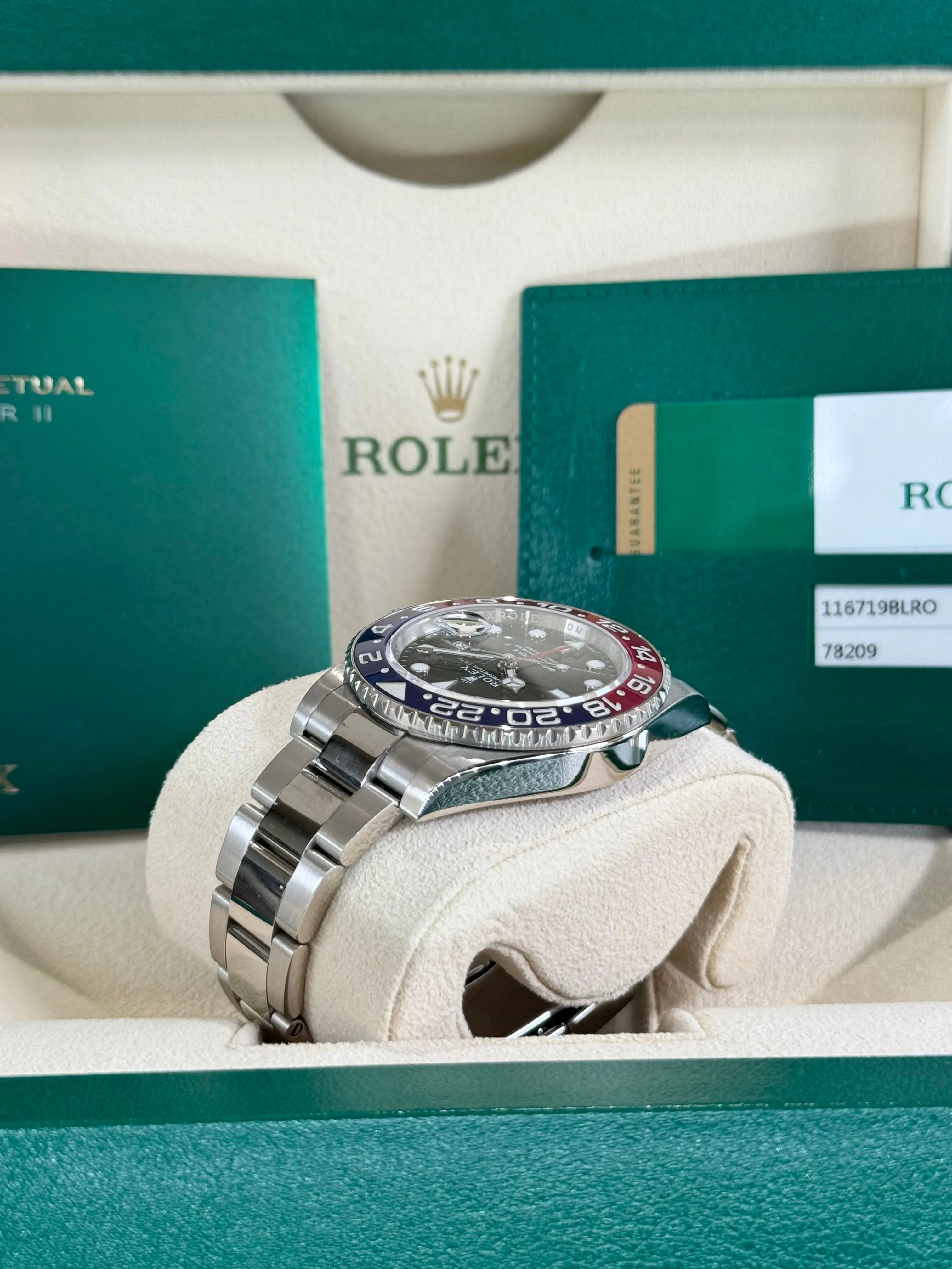 2015 Rolex GMT-Master II Pepsi 116719BLRO