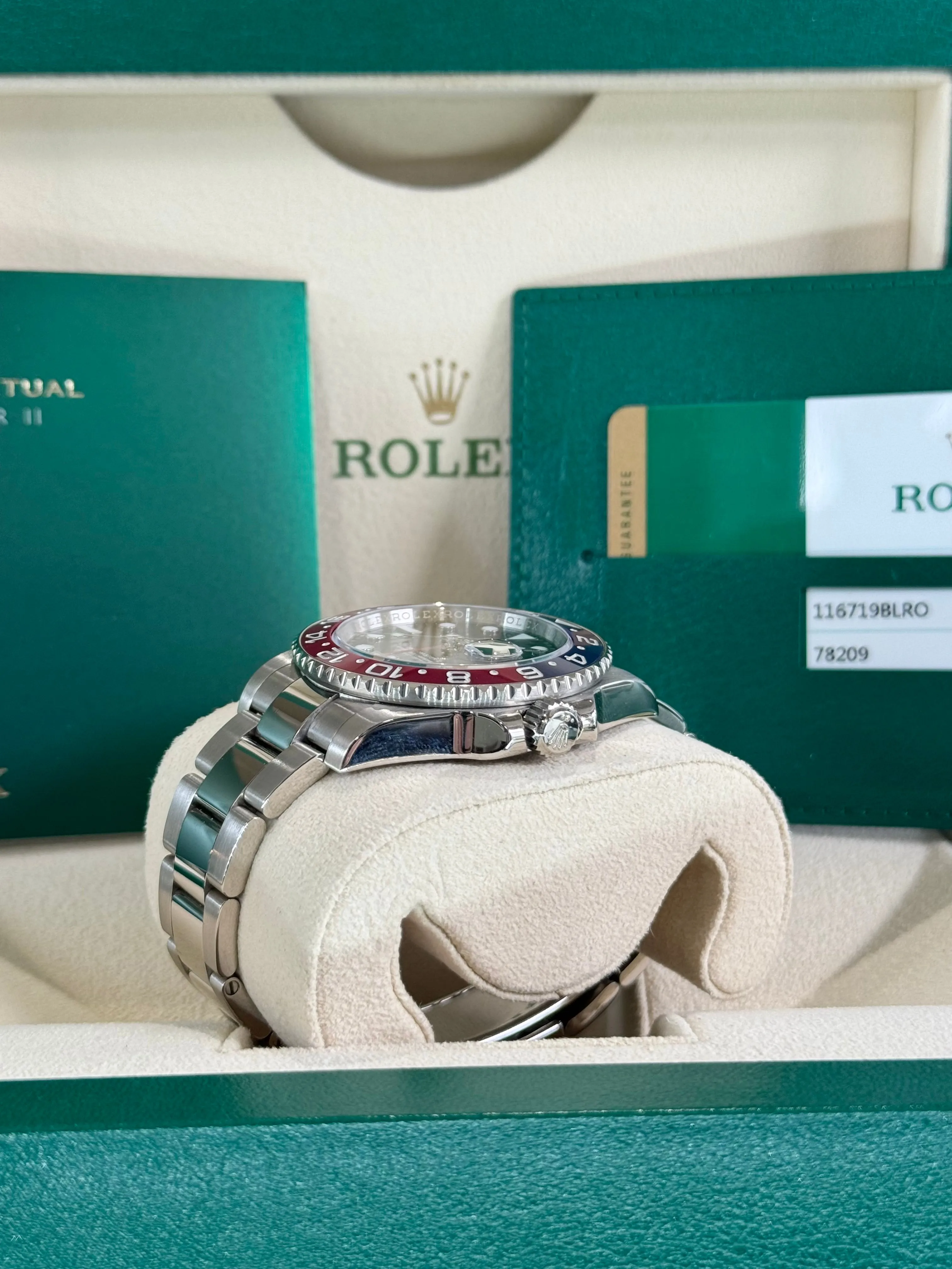 2015 Rolex GMT-Master II Pepsi 116719BLRO