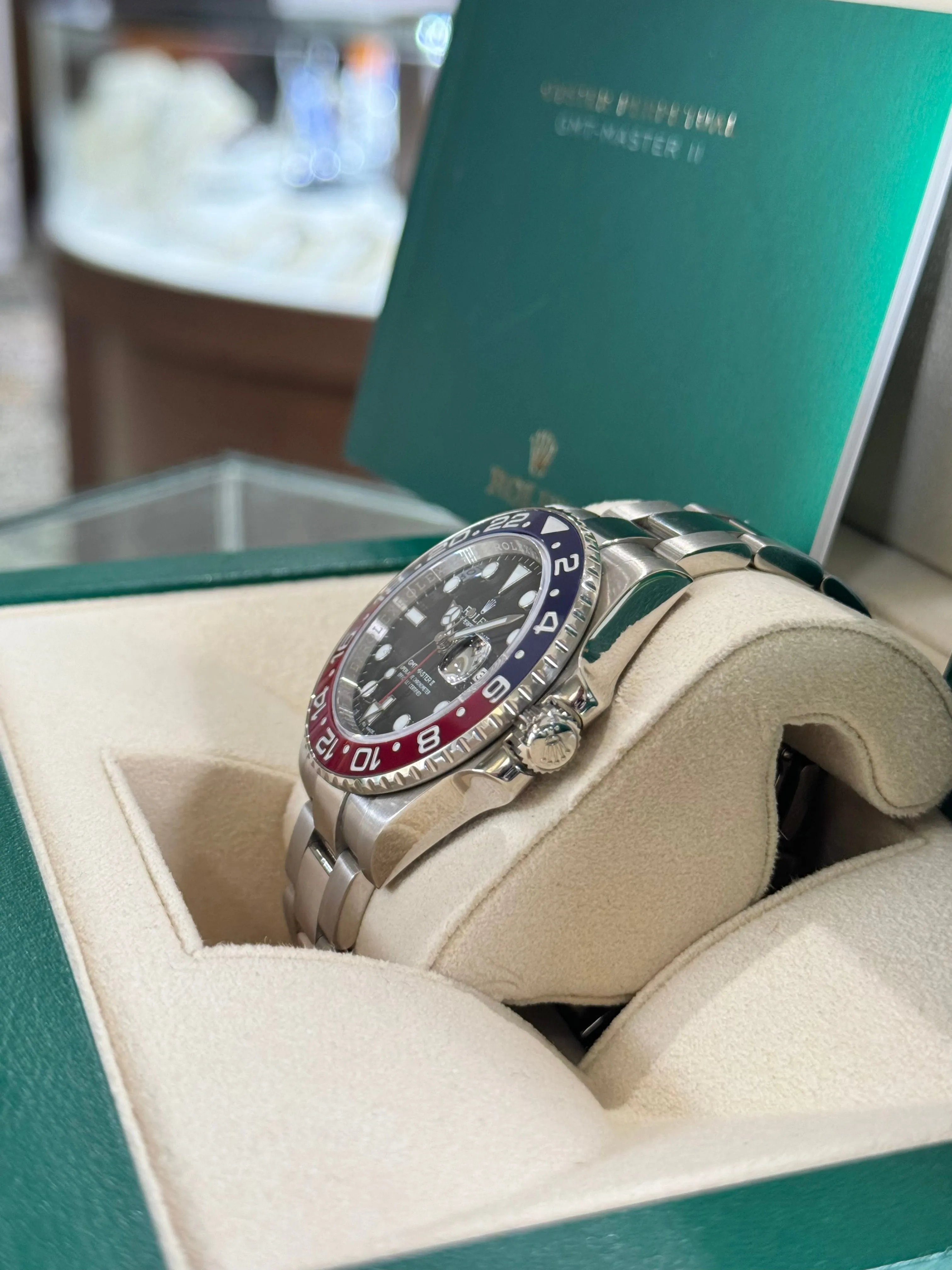 2015 Rolex GMT-Master II Pepsi 116719BLRO