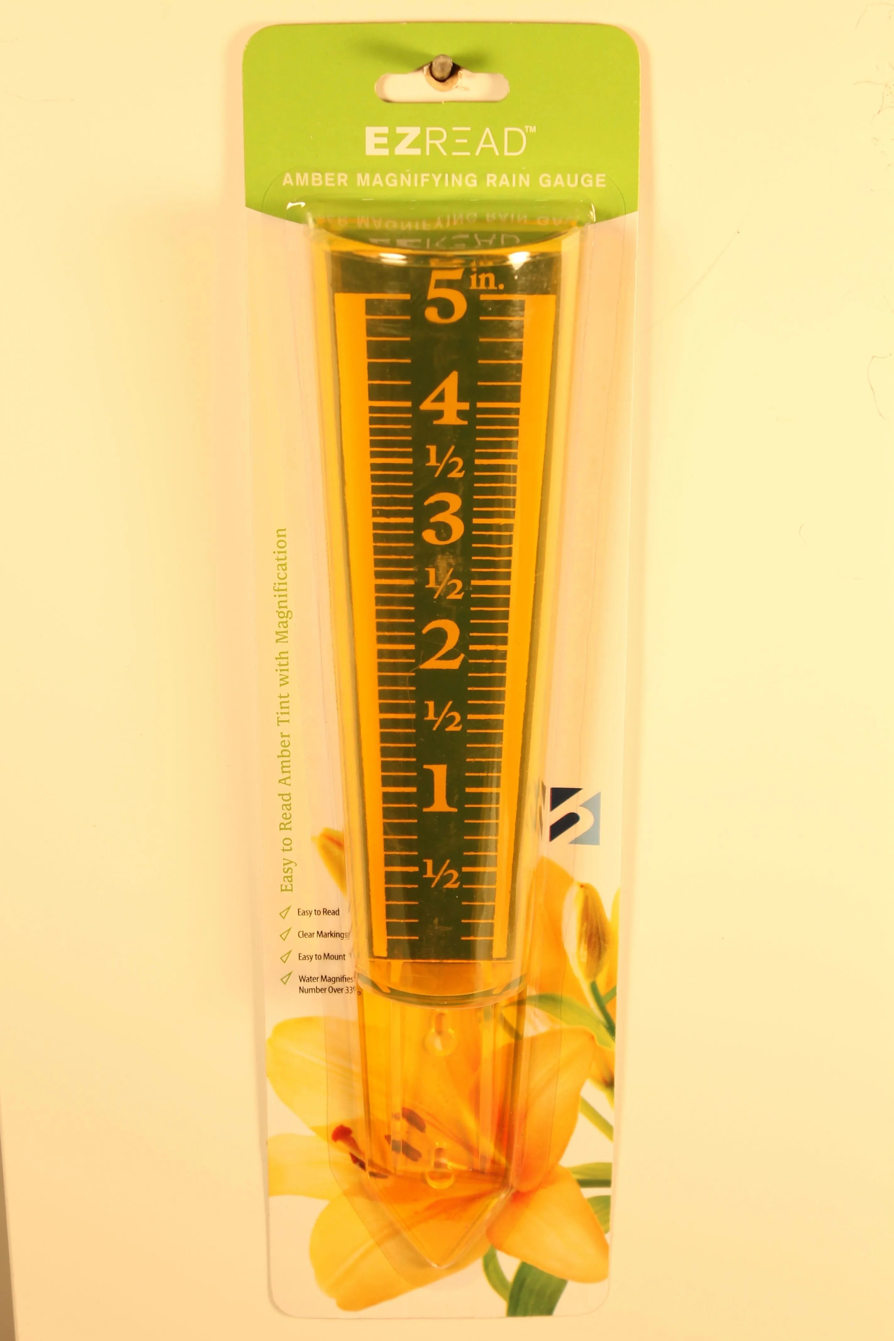 Amber Magnifying Rain Gauge