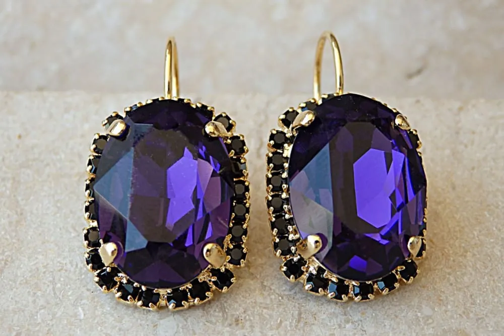 Amethyst  Earrings