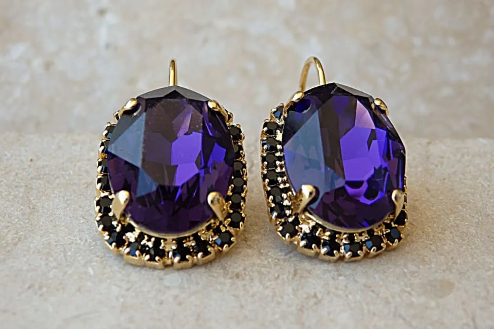 Amethyst  Earrings