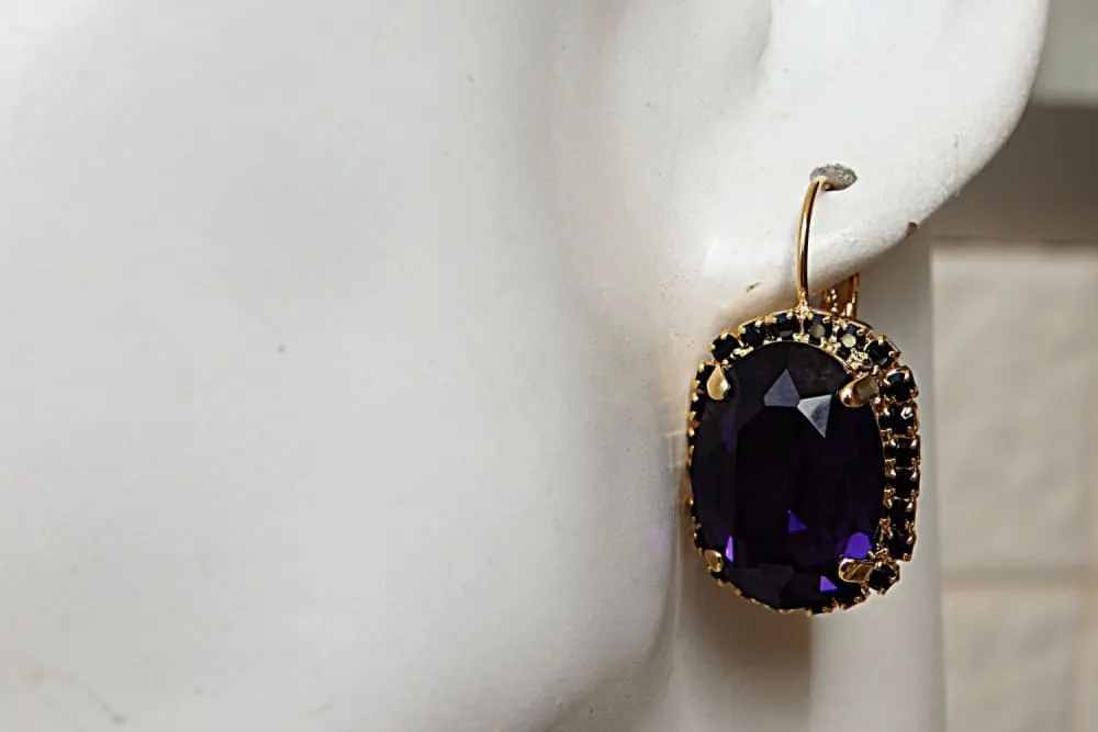 Amethyst  Earrings