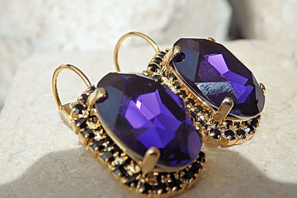 Amethyst  Earrings