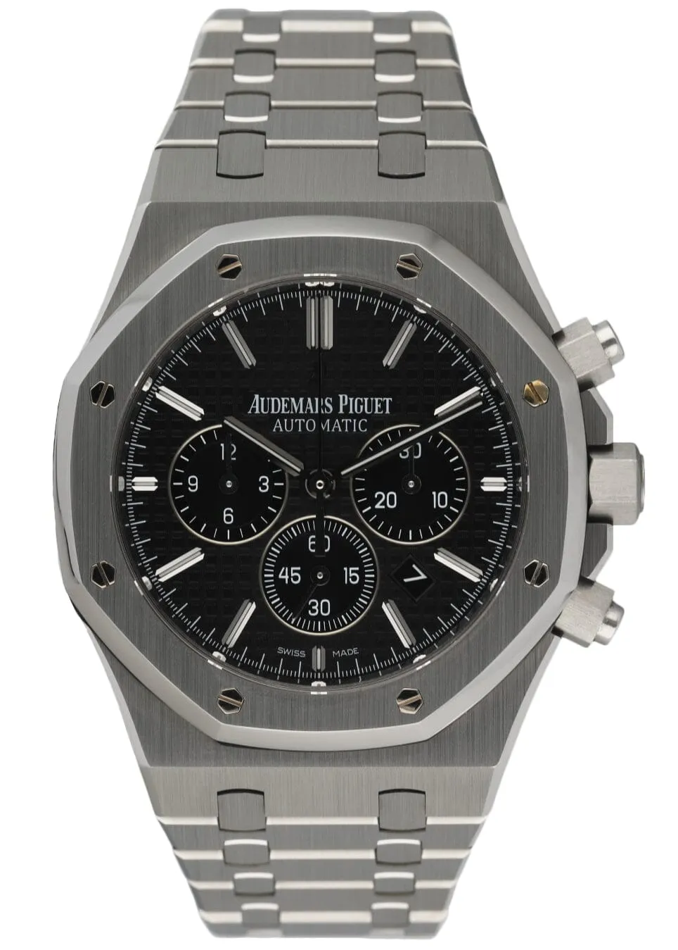 Audemars Piguet Royal Oak 26320ST Black Dial Mens Watch Box & Papers