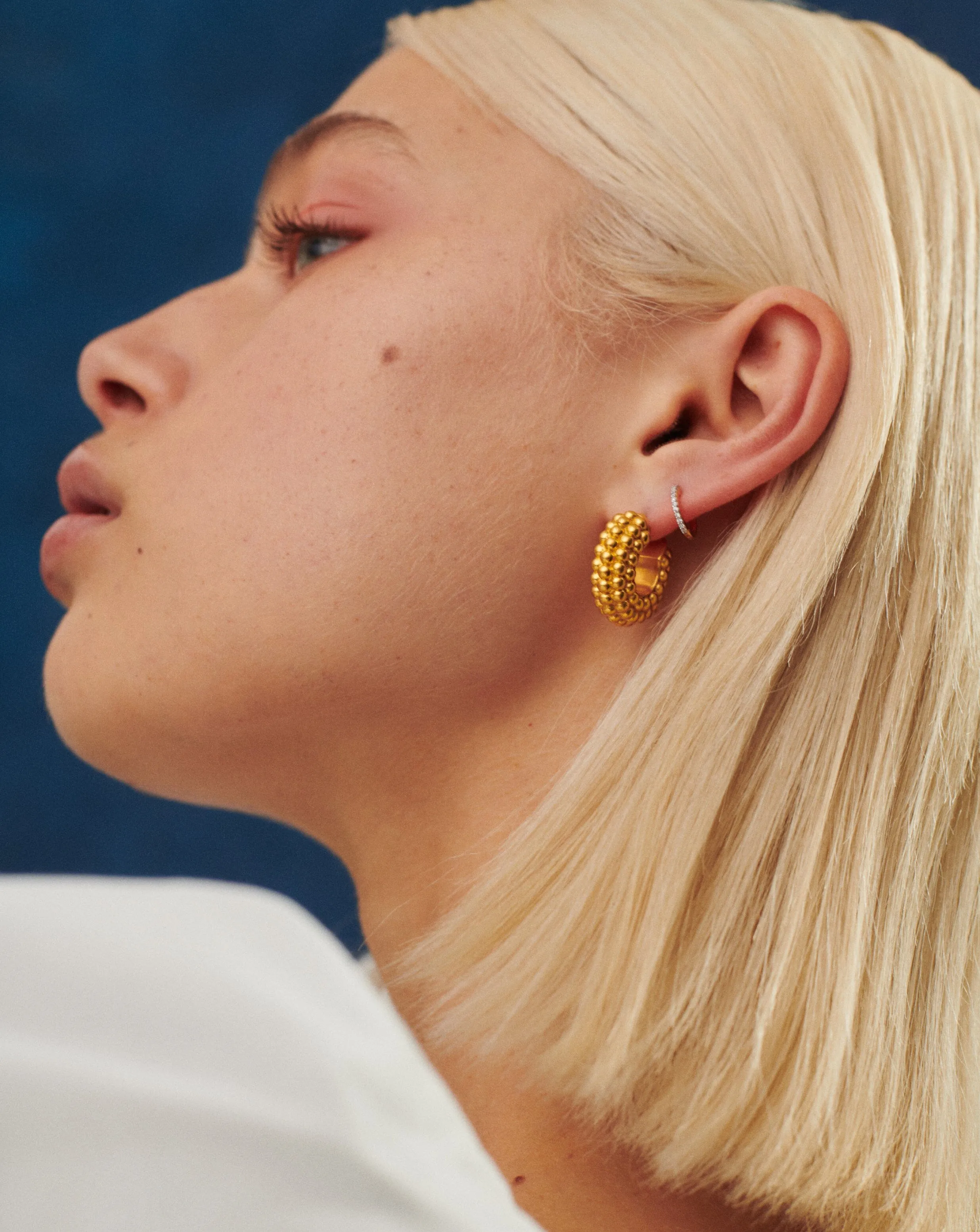 Baya Hoop Earrings | 18ct Gold Plated