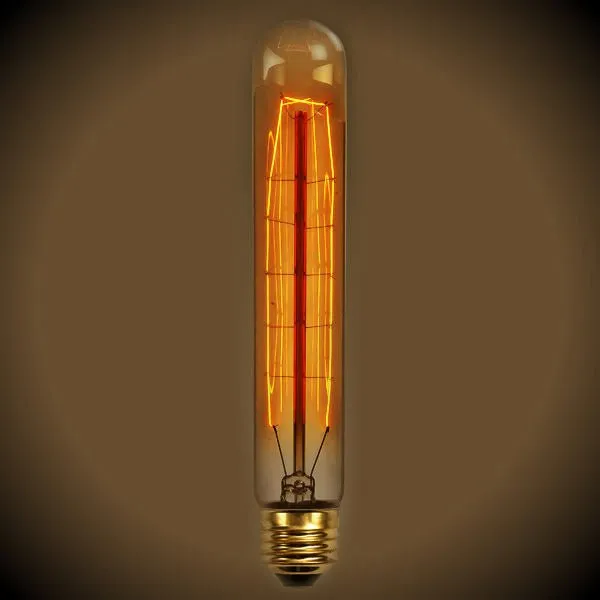 Beacon Tube Nostalgic Bulb - 30 Watt - 7.4 in. Length - Amber