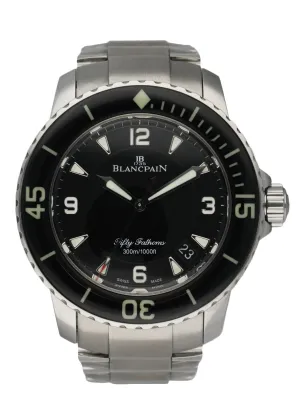 Blancpain Fifty Fathoms Automatique 5015 1130 52A Men's Watch Box Papers