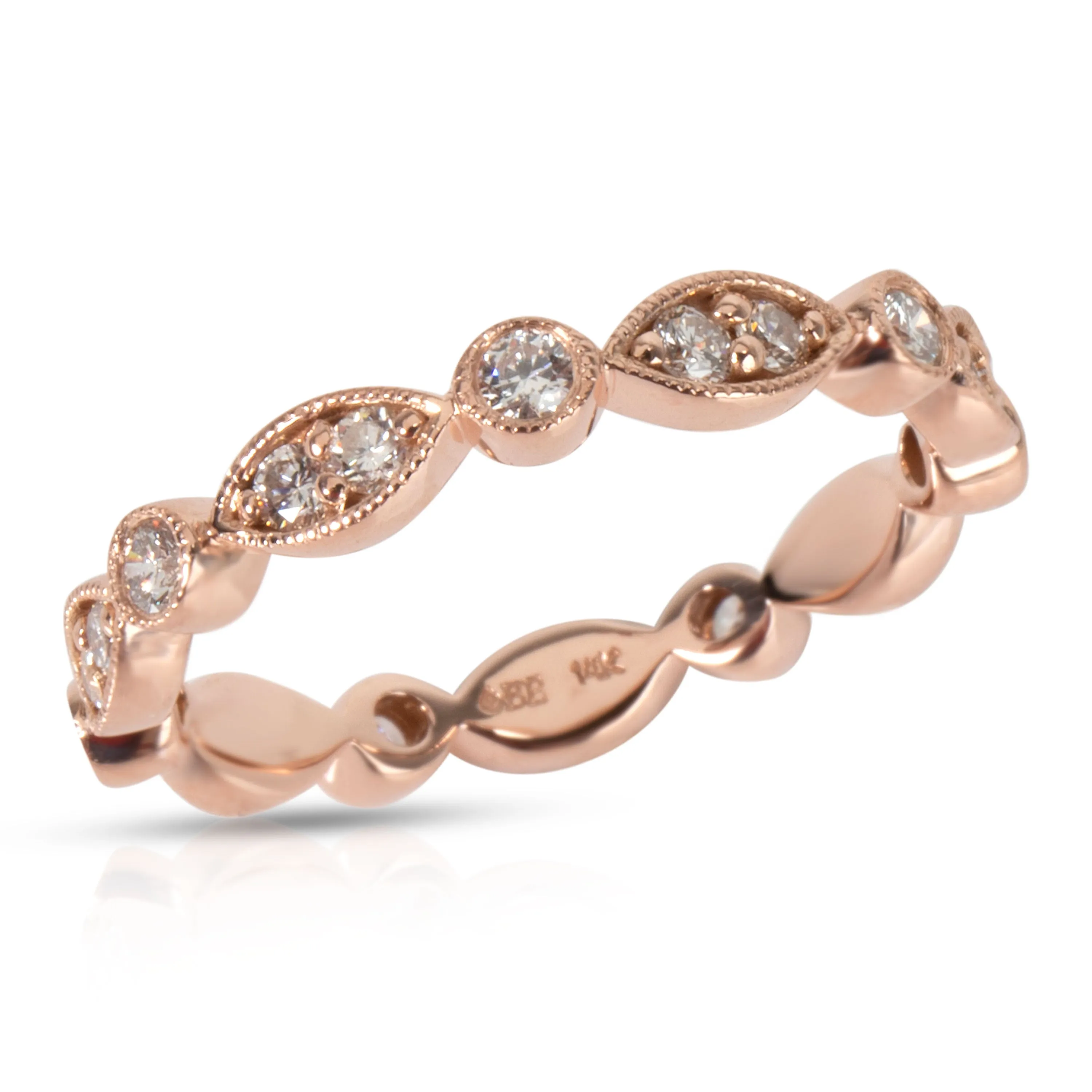 Brilliant Earth Tiara Diamond Eternity Band in 14K Rose Gold 0.5 CTW