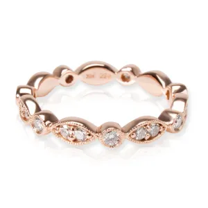 Brilliant Earth Tiara Diamond Eternity Band in 14K Rose Gold 0.5 CTW