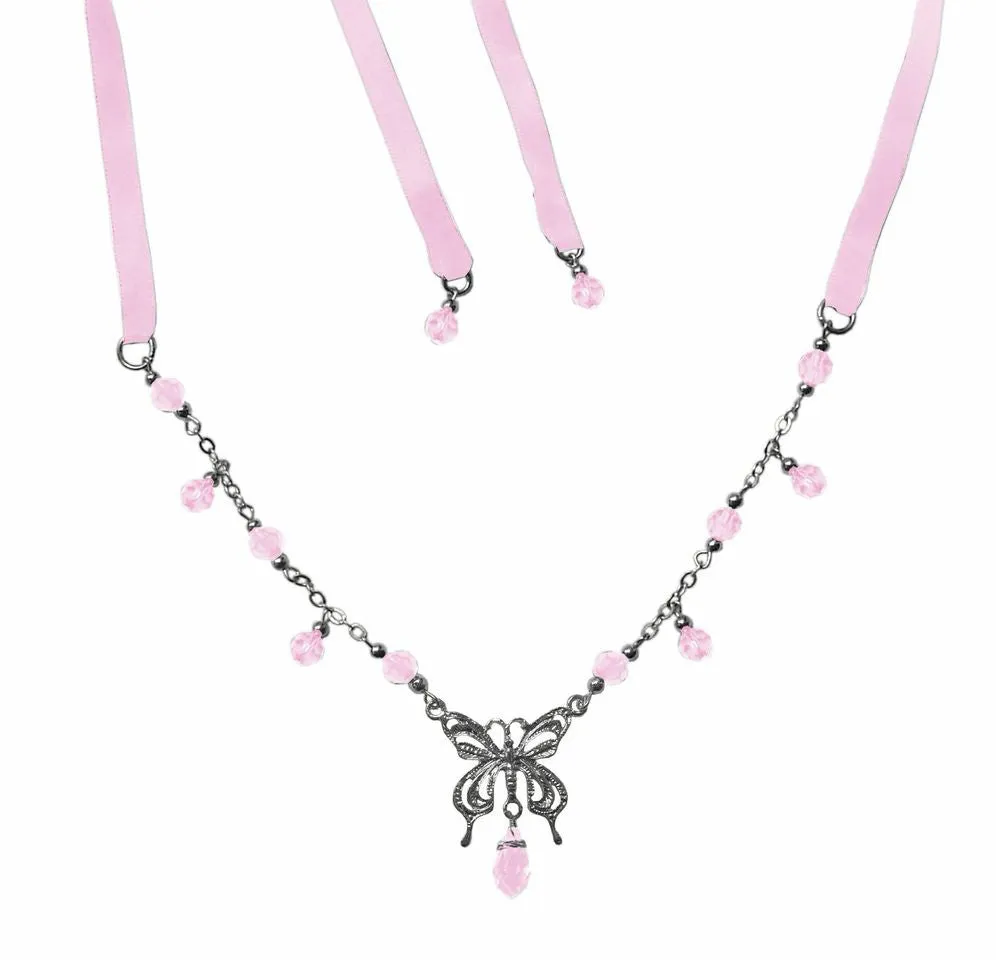 Butterfly Tie-on Crown Silver