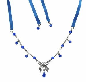 Butterfly Tie-on Crown Silver