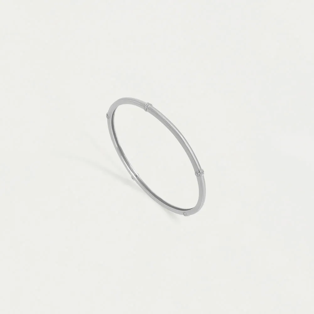 Colette Pavé Station Bangle Bracelet