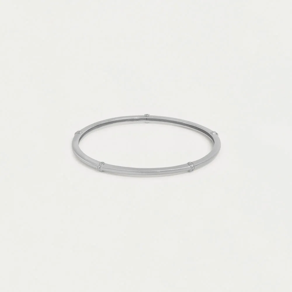 Colette Pavé Station Bangle Bracelet