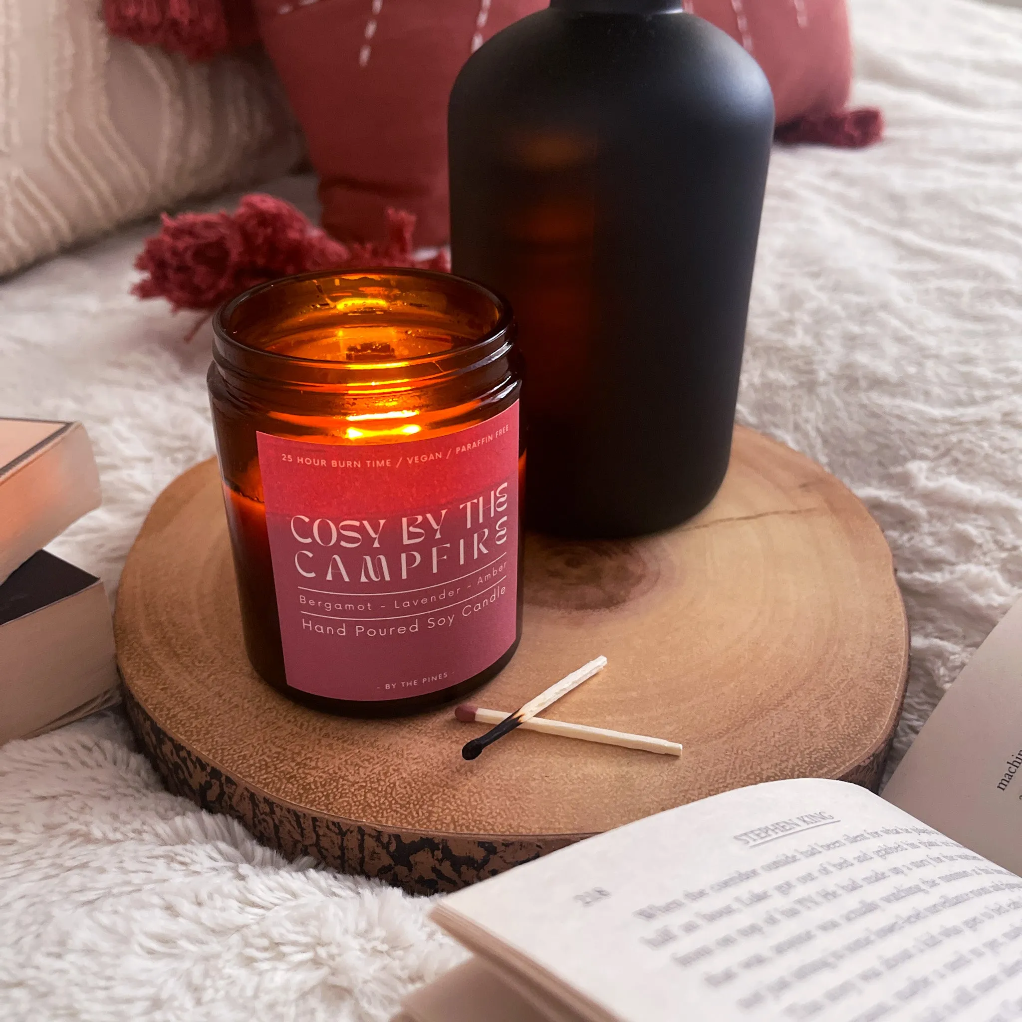 Cosy By The Campfire Apothecary Candle