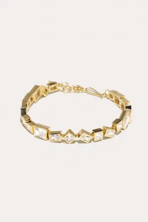 Dare - Zirconia and Recycled Gold Vermeil Bracelet