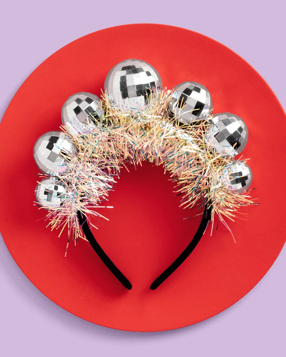 Disco Ball Headband - festive headband