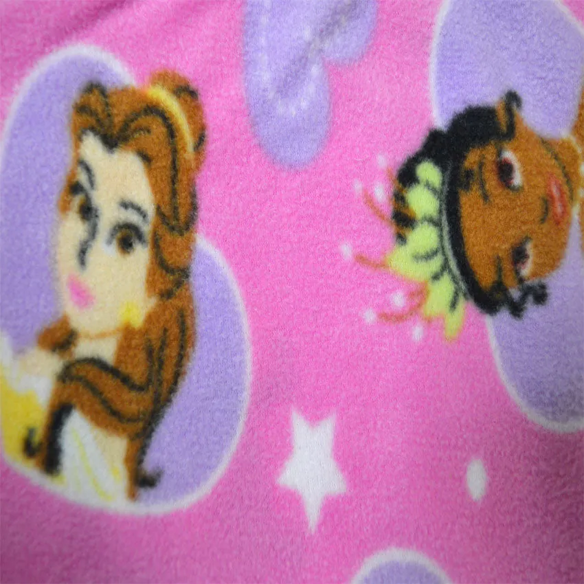 Disney Princesses Pink Fleece Pajama Set