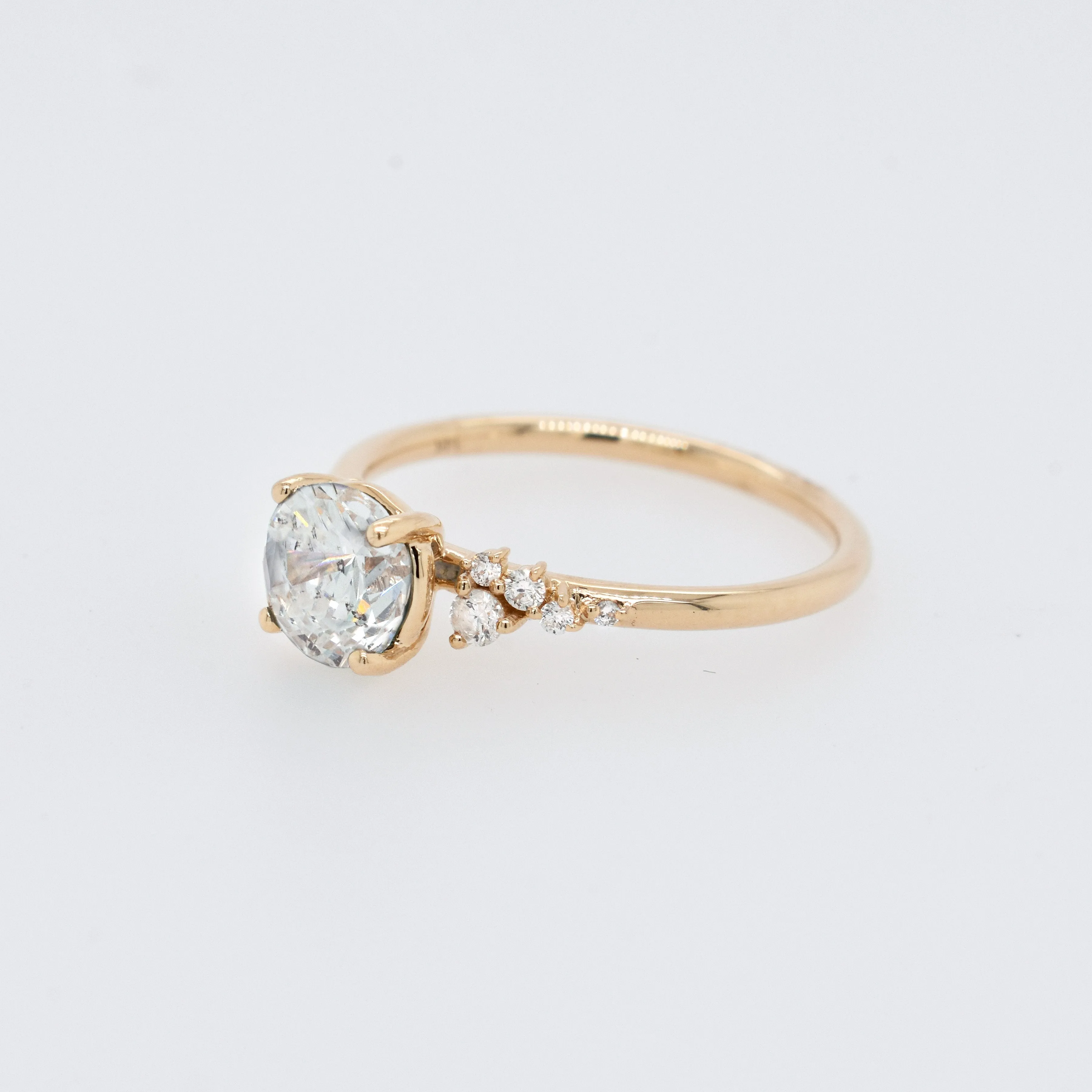 Finley Round Engagement Ring Setting