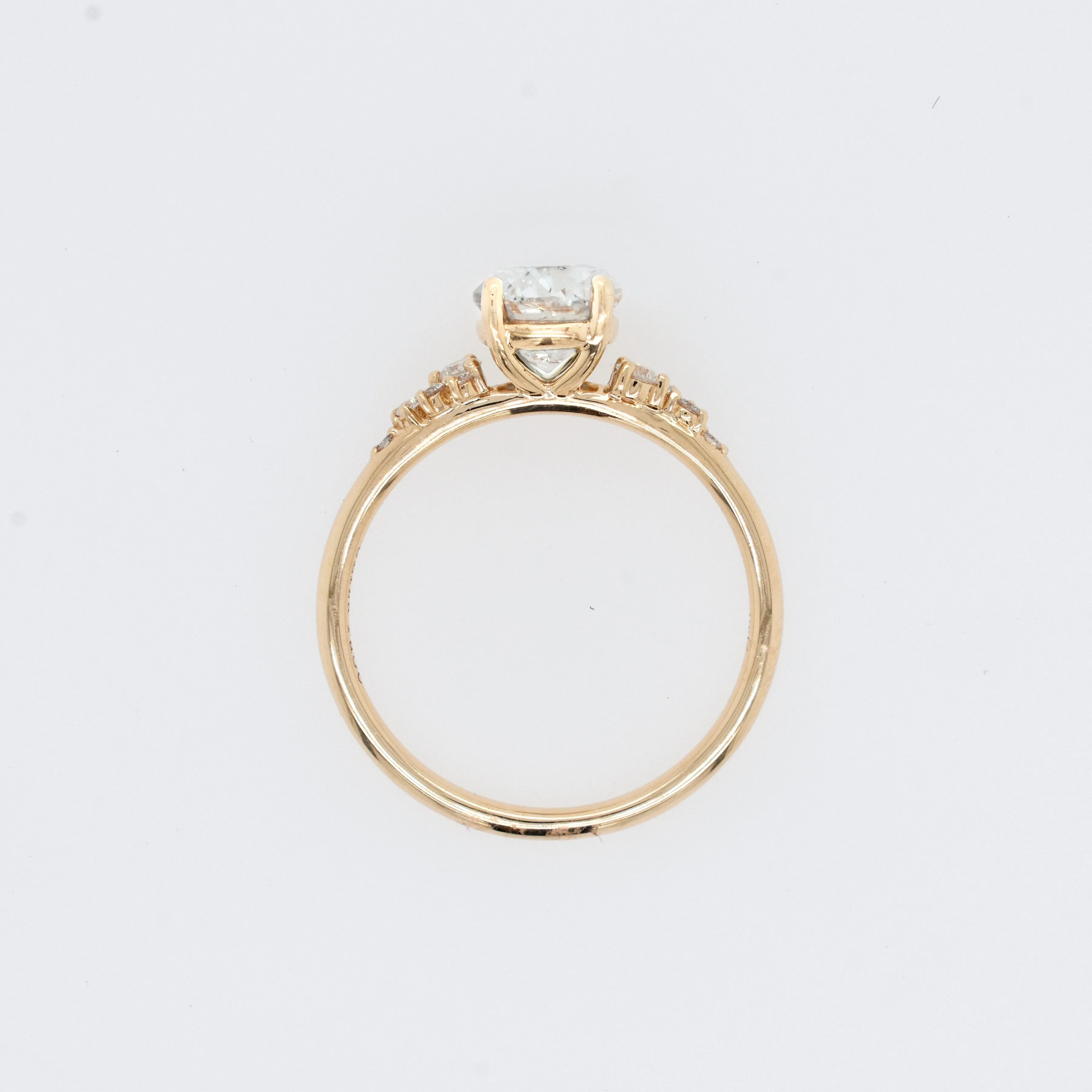 Finley Round Engagement Ring Setting