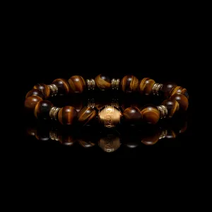 Gold Tiger Eye Chakra Bracelet