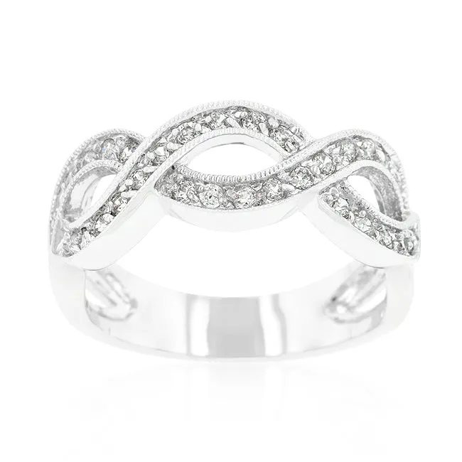 Gretel Infinity Paved Band Ring | 0.5ct