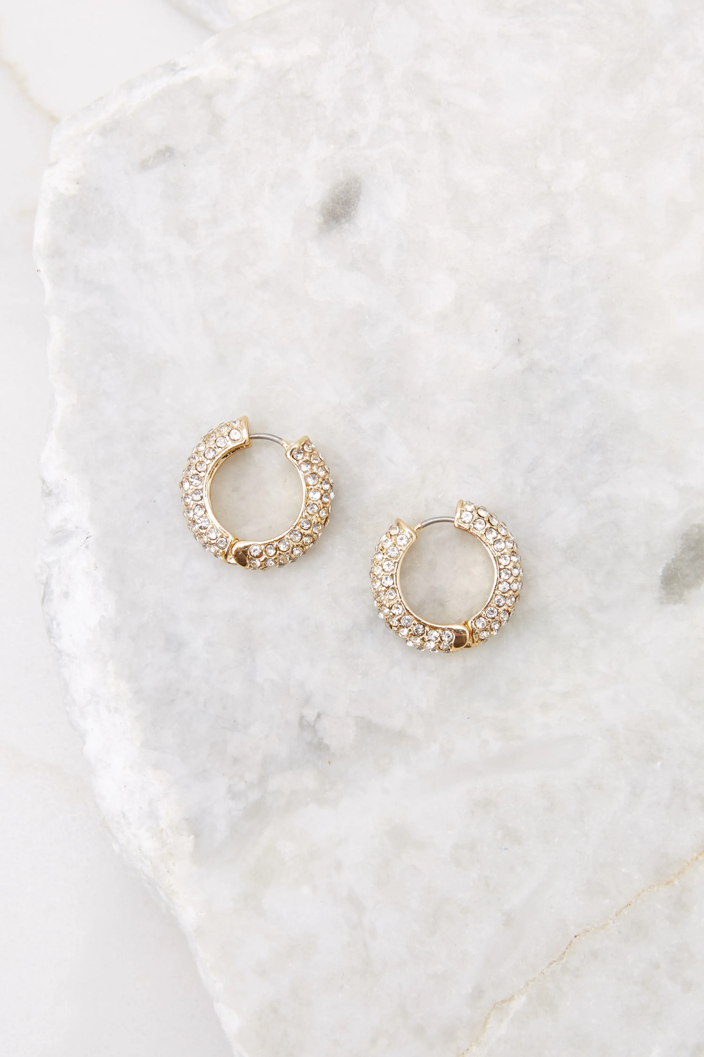 Hidden Gems Gold Earrings