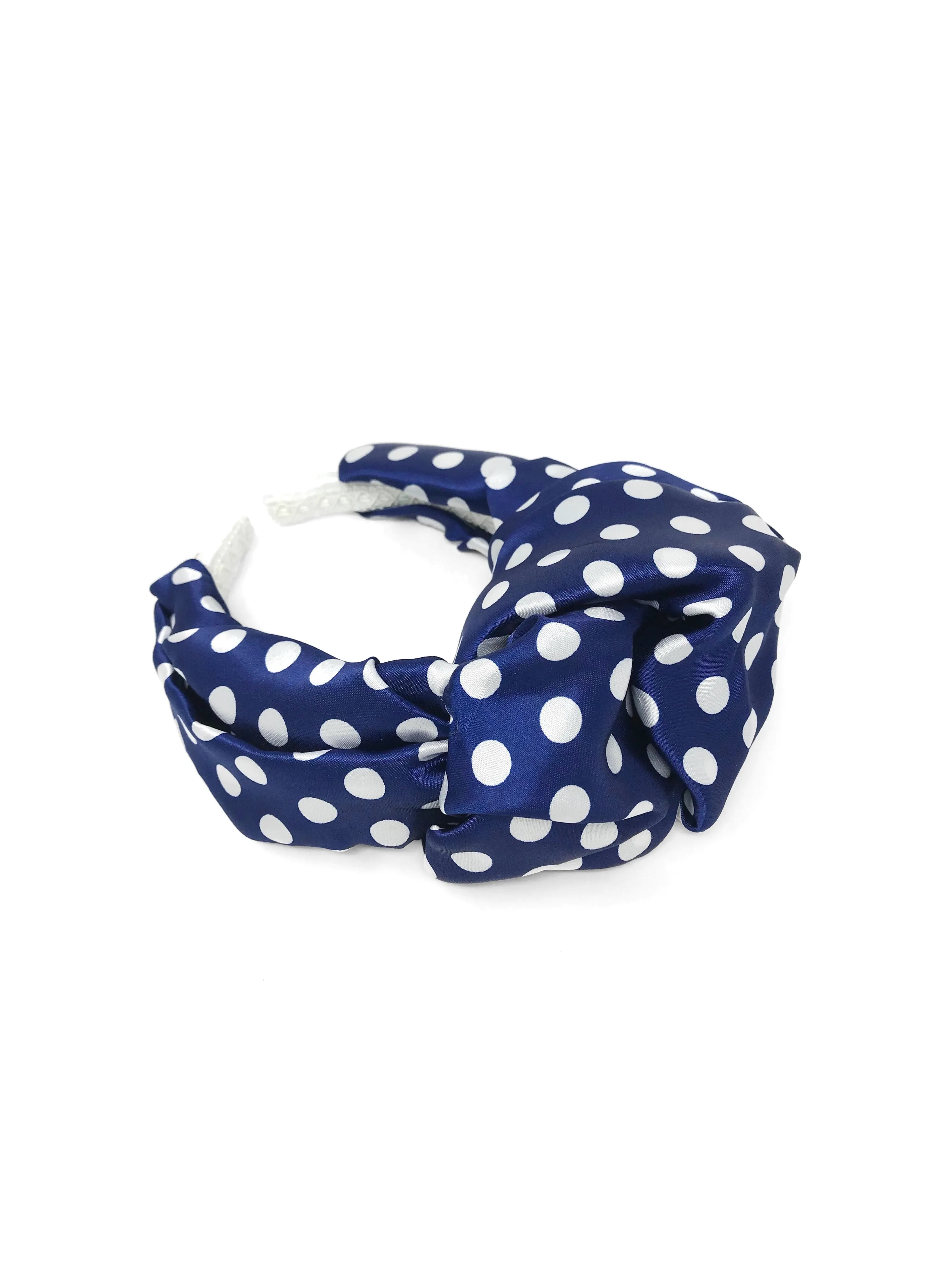 Leonor headband polka dots