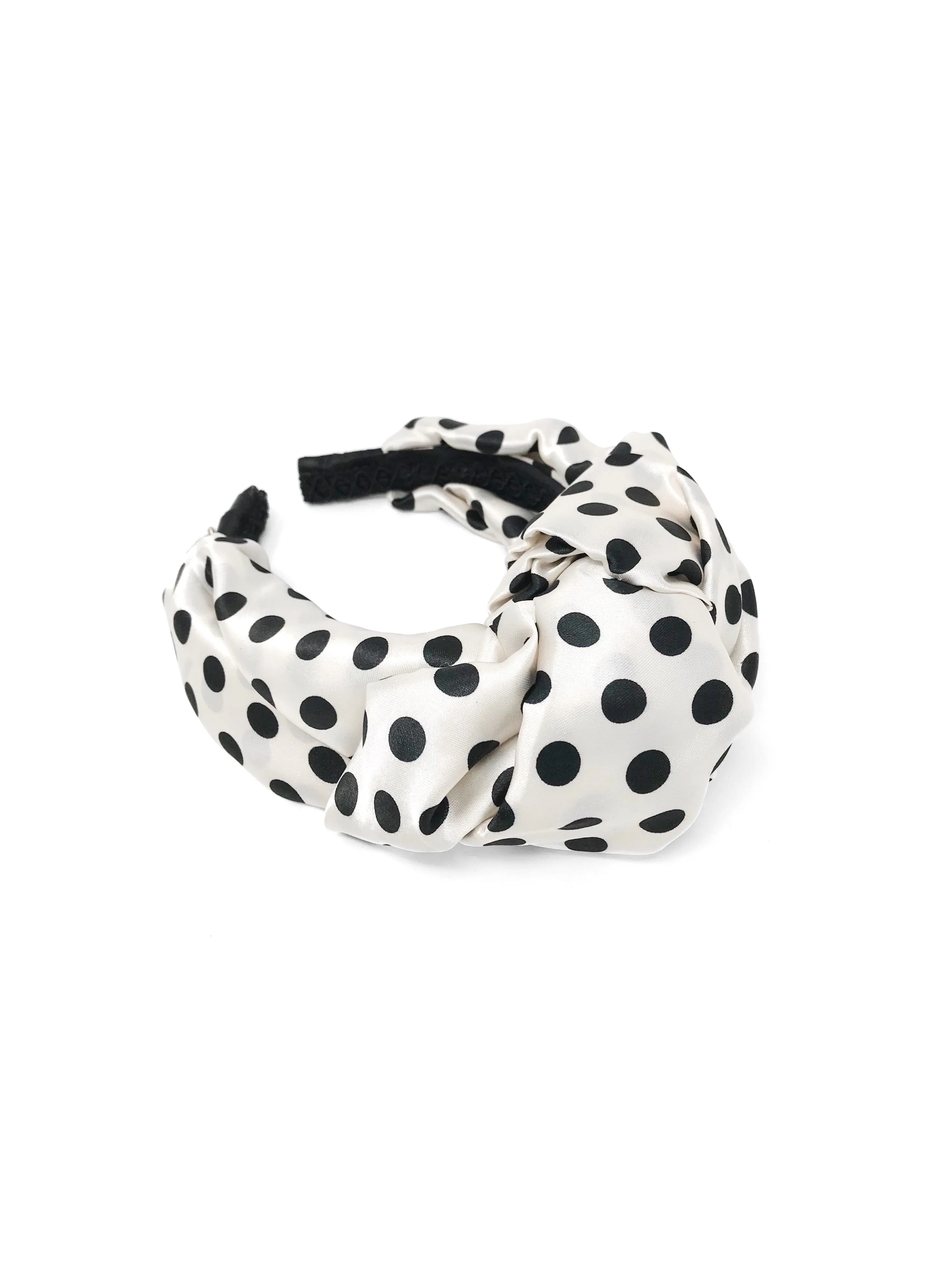 Leonor headband polka dots