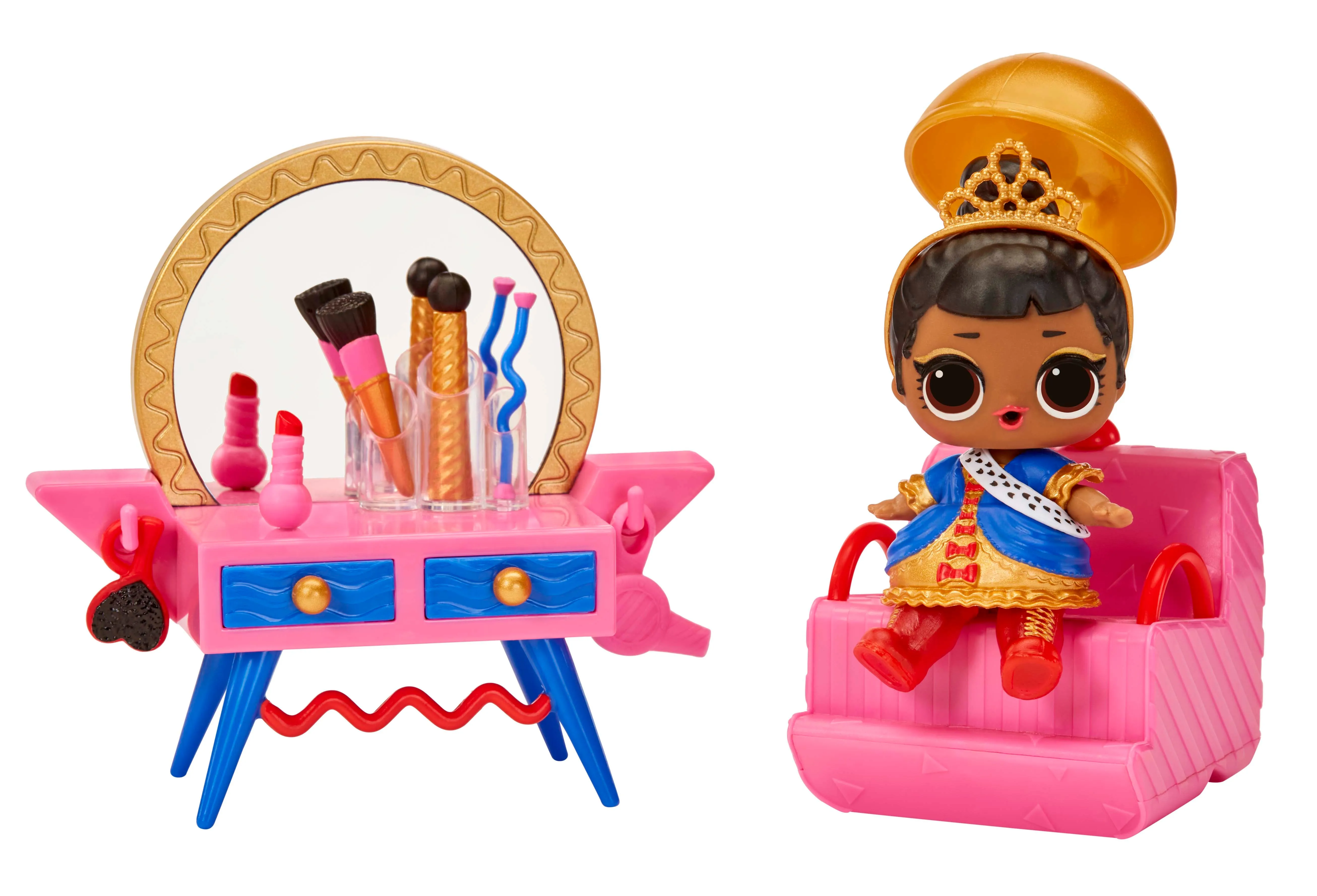 L.O.L. Surprise House Of Surprises! Furniture With Doll Beauty Booth