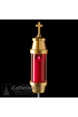 Memorial Light Fixtures - Ruby Replacement Globe - GG93702301