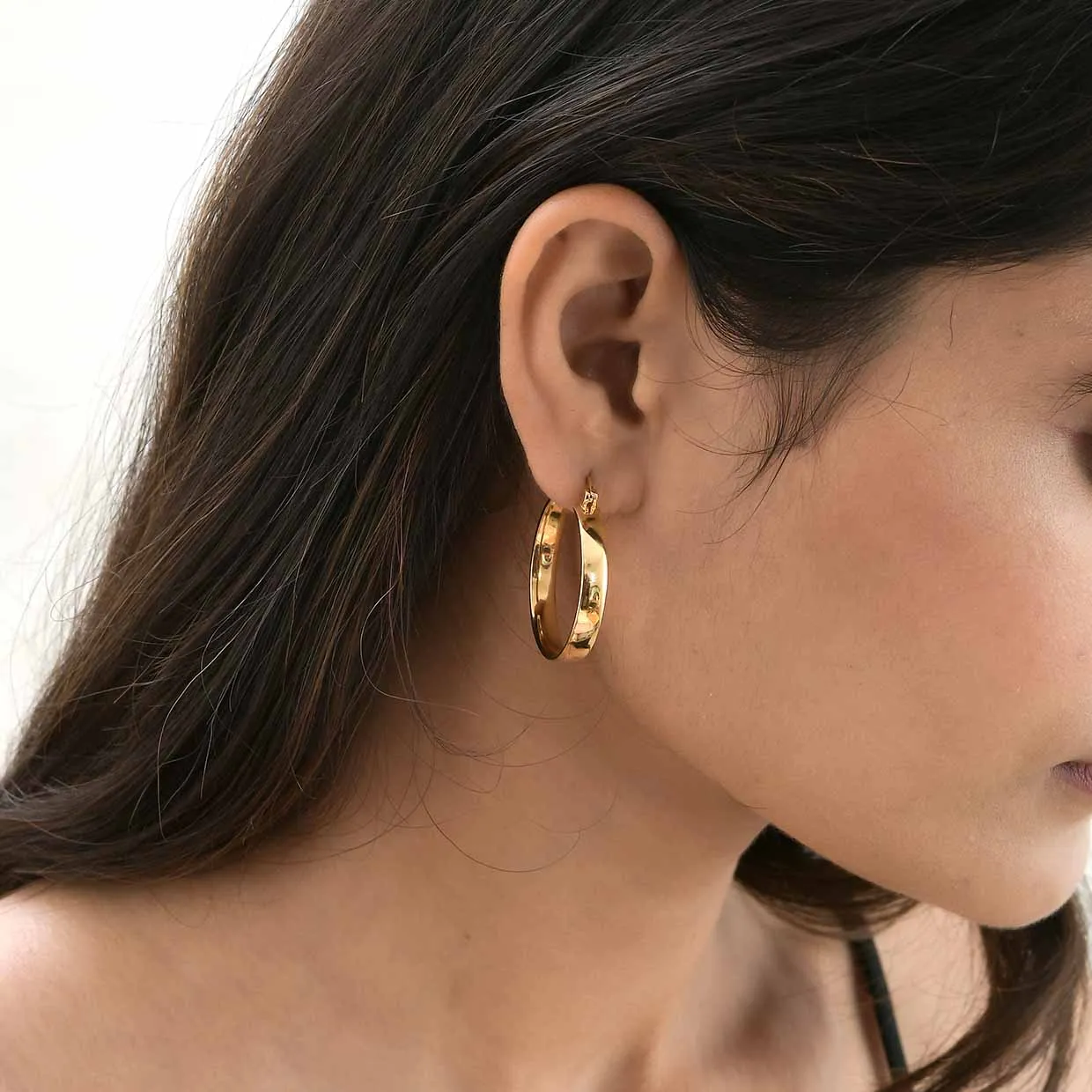 Molto Large Hoop Earrings