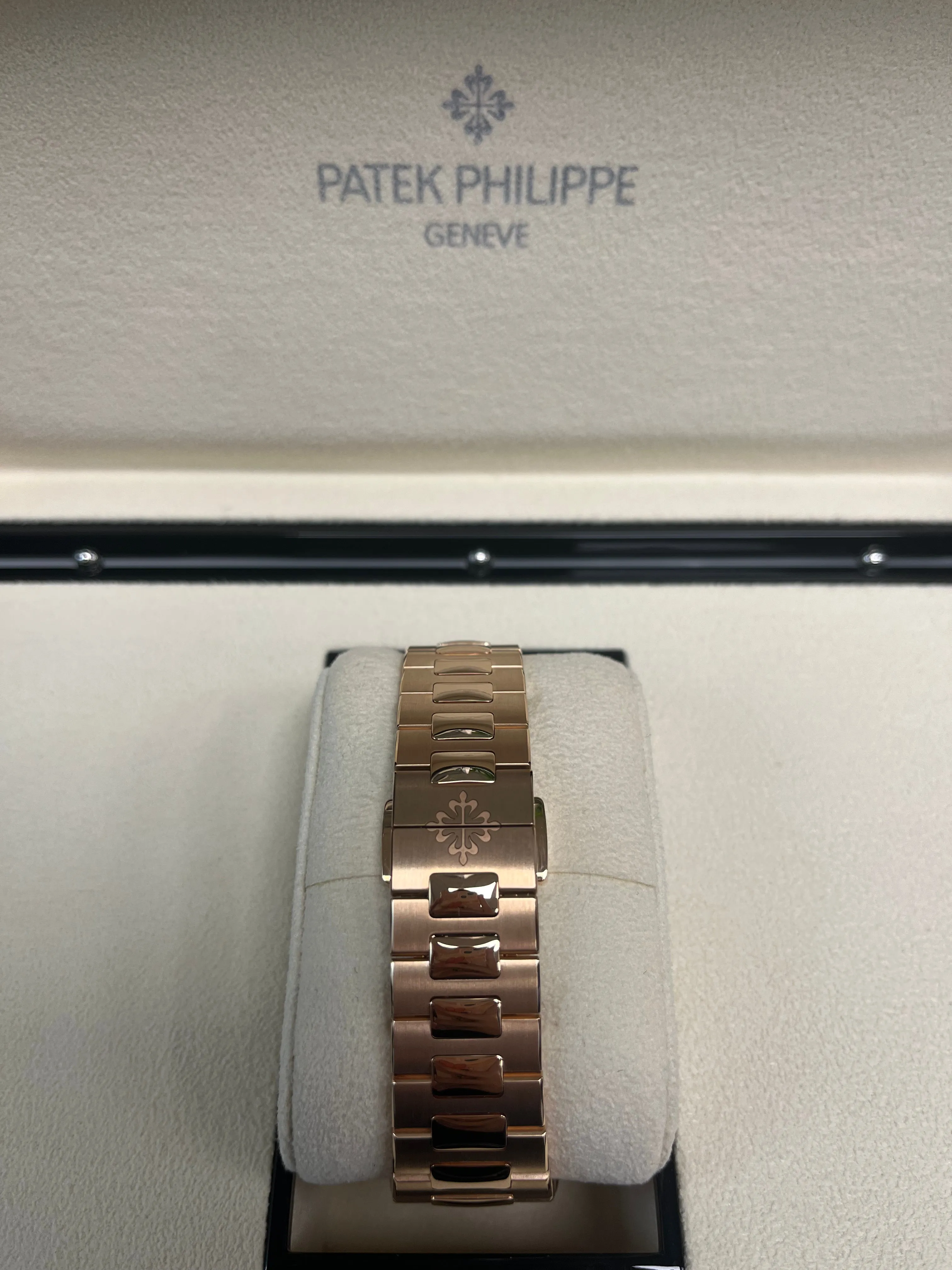 Patek Philippe Nautilus Rose Gold/ Black Gradient Dial (Ref#5980/1R-001)