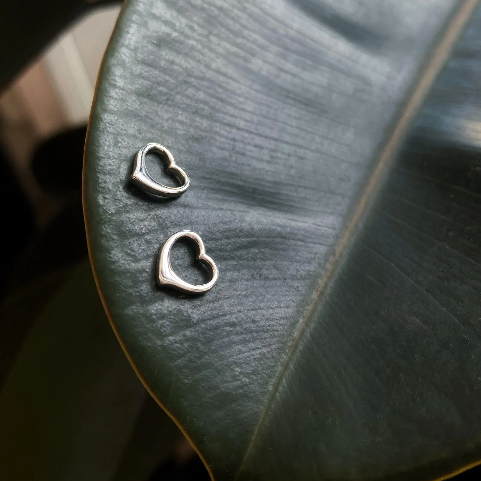 Petite Heart Studs