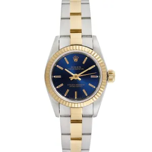 Pre-owned Rolex Ladies Two-tone Oyster Perpetual #56