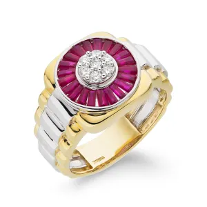 Presidential Colour Stone Ring