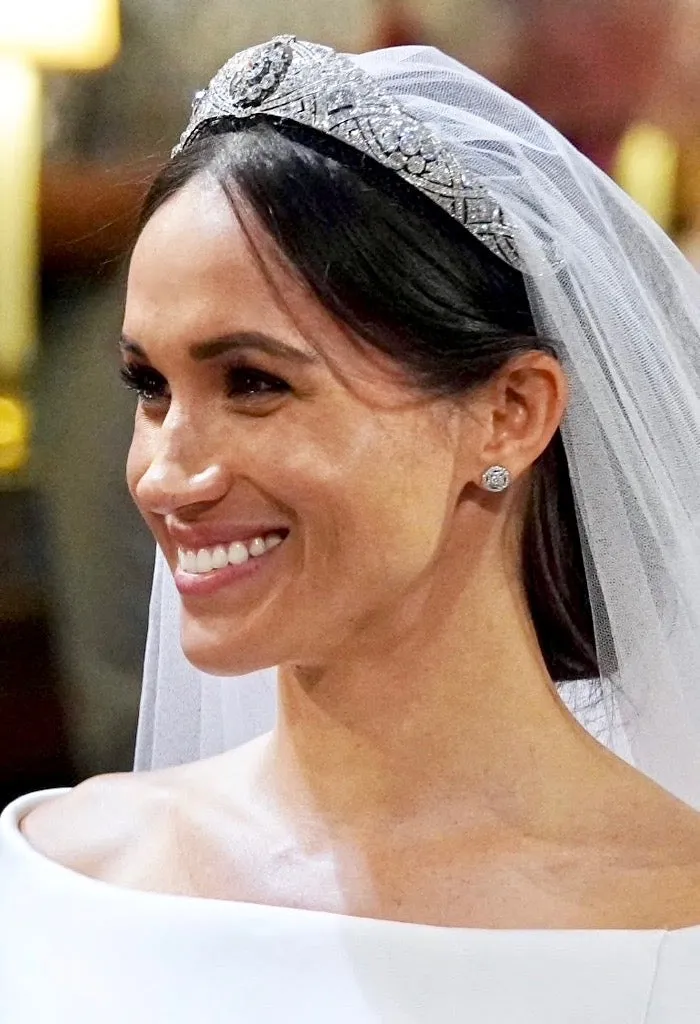 "Meghan" - Silver Crystal Bridal Tiara