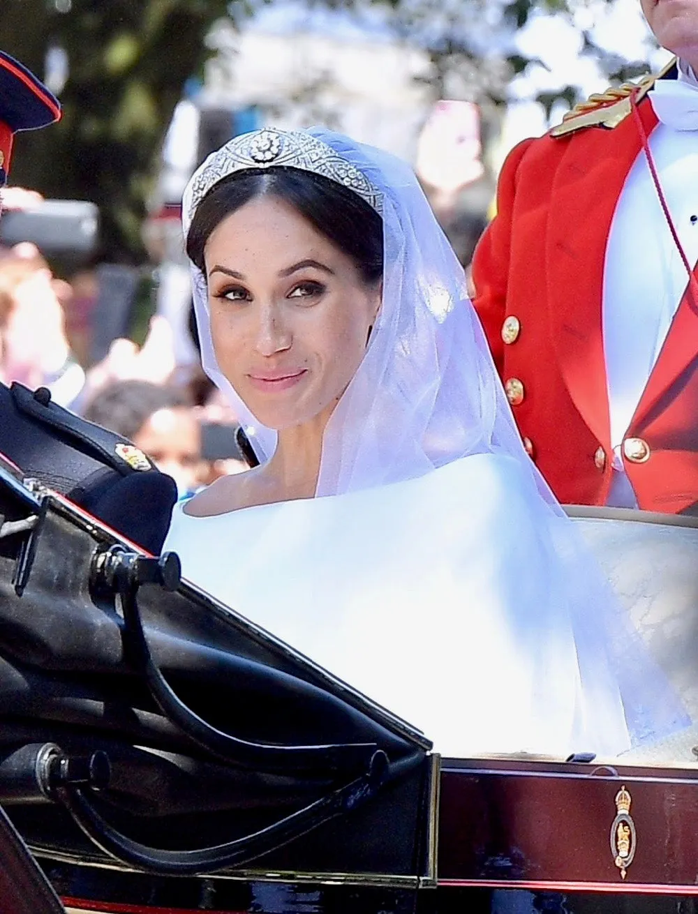 "Meghan" - Silver Crystal Bridal Tiara