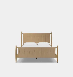 Richard Natural Rush Bed