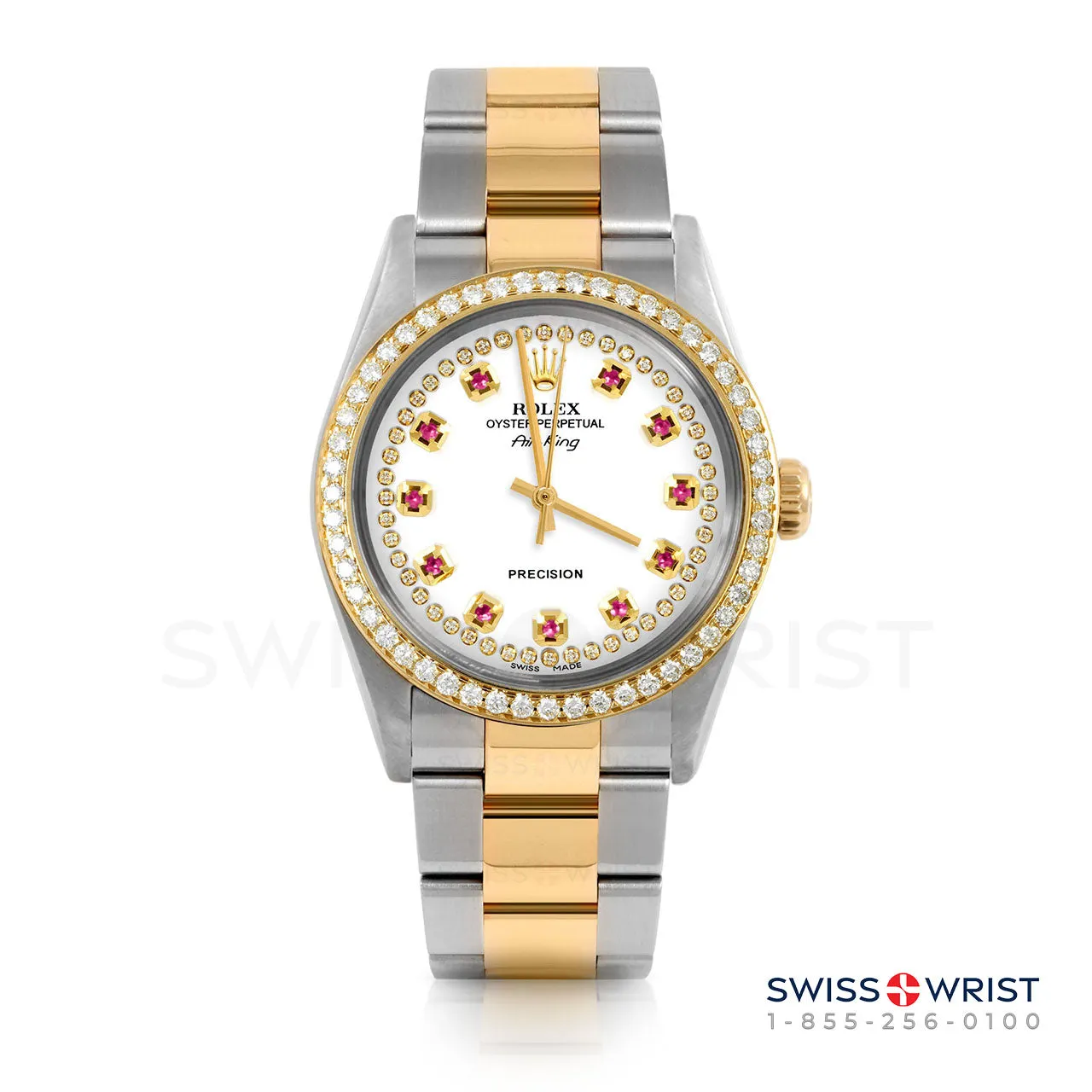 Rolex Air King 34mm | 5500-TT-WHT-STRR-BDS-OYS