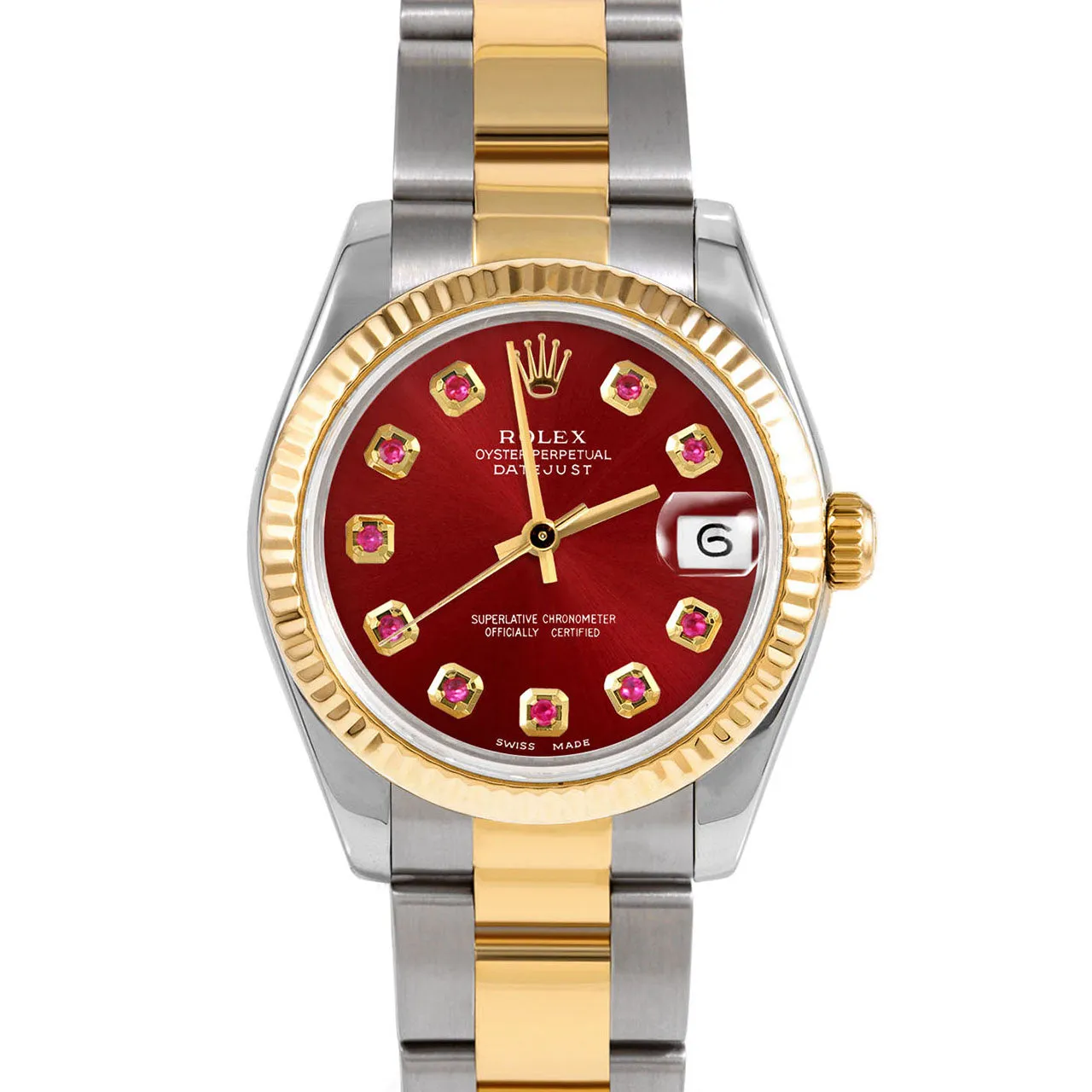 Rolex Datejust 31mm | 178273-RED-RBY-AM-FLT-OYS