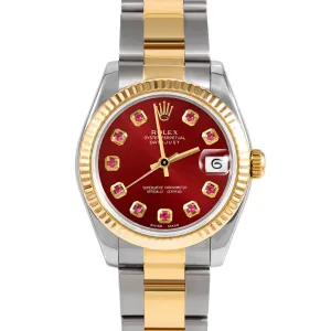 Rolex Datejust 31mm | 178273-RED-RBY-AM-FLT-OYS