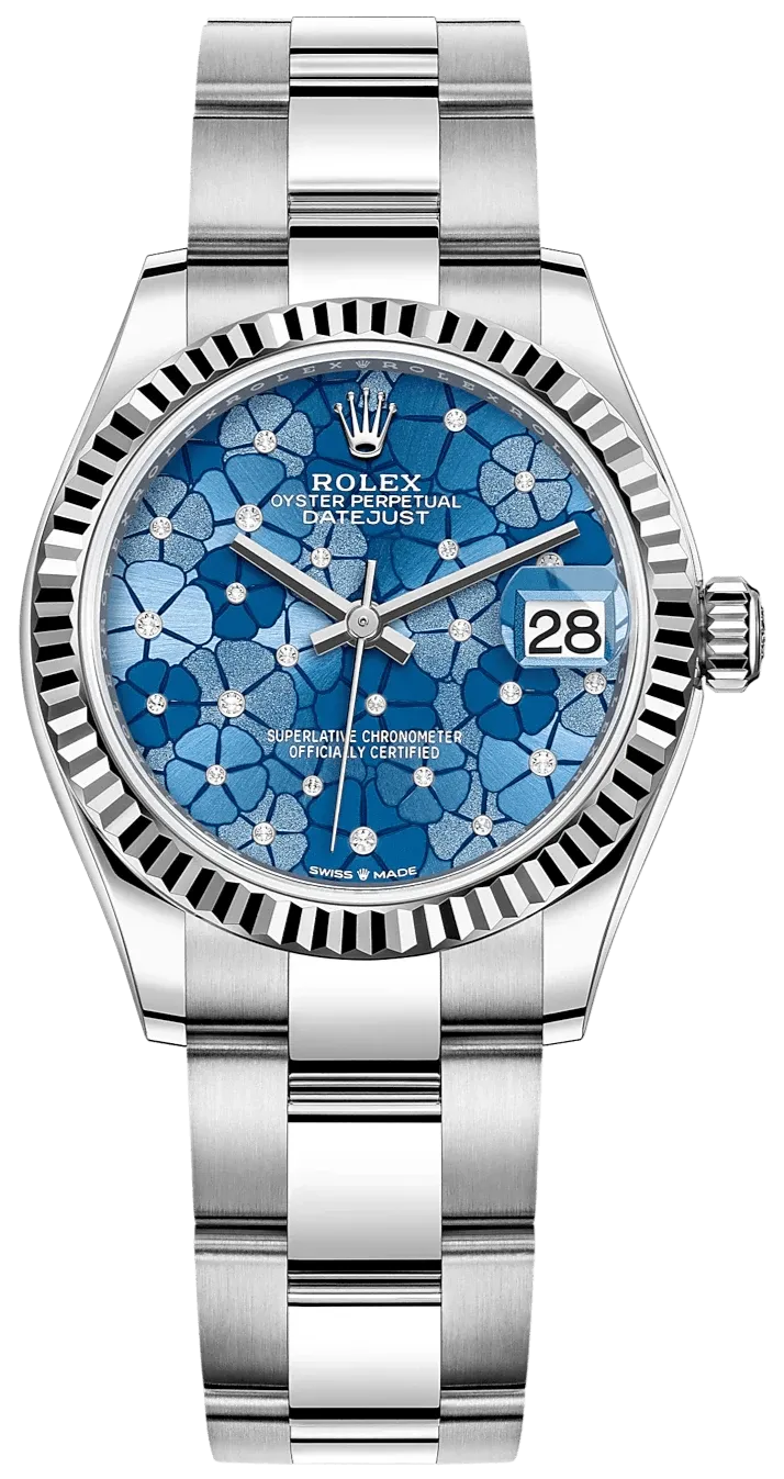 Rolex Datejust 31mm New 2022 Model Oystersteel and White Gold Oyster Bracelet (Reference 278274)