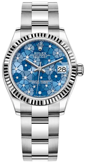 Rolex Datejust 31mm New 2022 Model Oystersteel and White Gold Oyster Bracelet (Reference 278274)