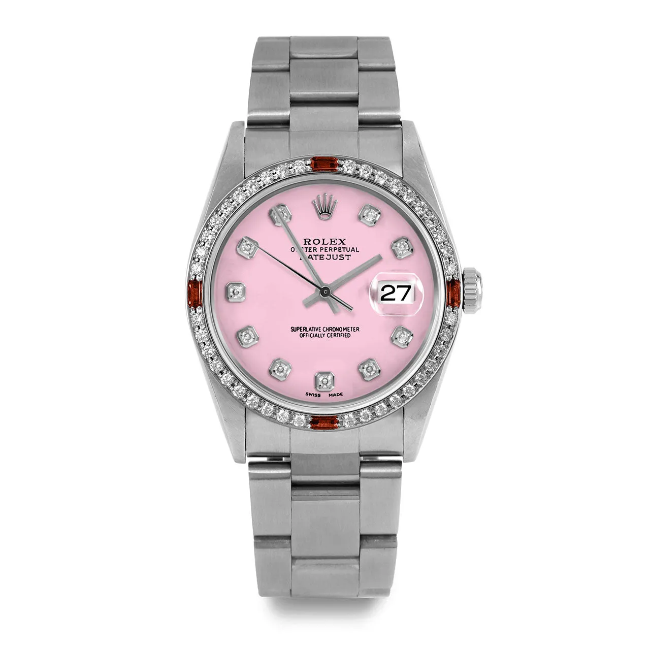 Rolex Datejust 36mm | 16234-PNK-DIA-AM-4RBY-OYS