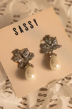 Rossie Pearl Drop Earrings