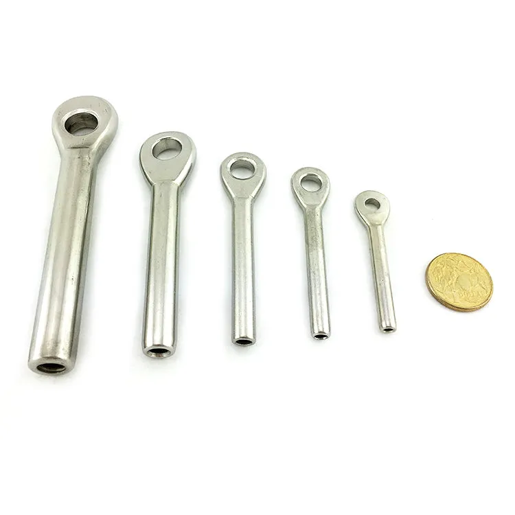 Swage Stud Eyes - Stainless Steel - 8mm